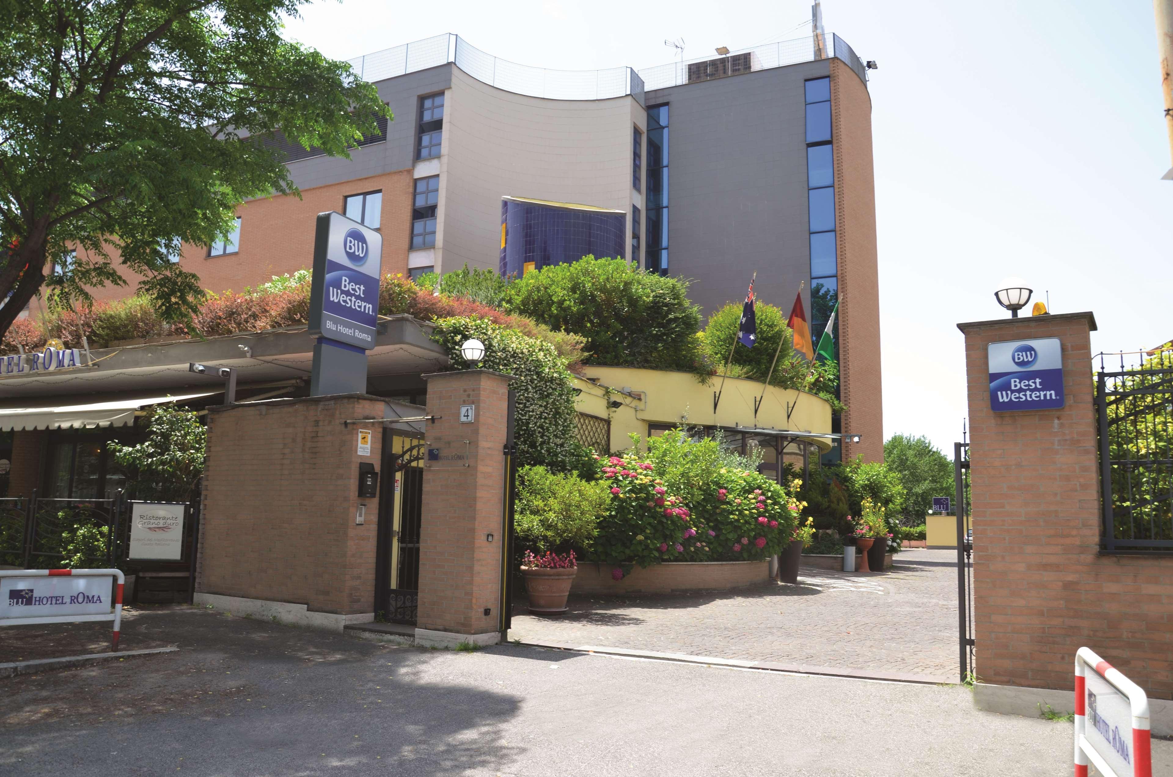Best Western Blu Hotel Roma Exterior photo